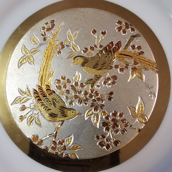 CHOKIN 24K Gold Rim Pheasants - Picture 2 of 3